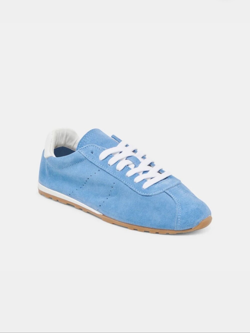 Dolce Vita Serina Light Blue Suede Women's Sneakers